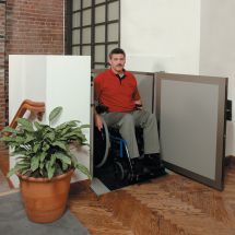 Unenclosed Vertical Platform Wheelchair Lifts